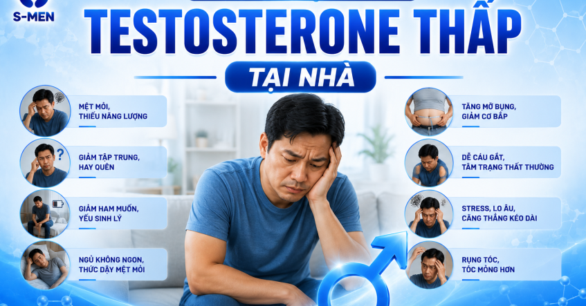 Cách Nhận Biết Testosterone Thấp Tại Nhà: Bắt Mạch Năng Lượng