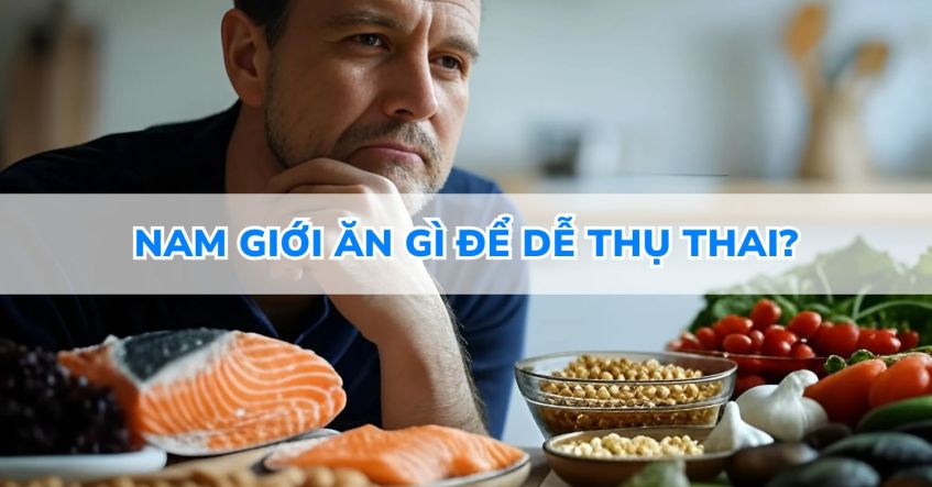 Nam giới ăn gì để dễ thụ thai​? Thực phẩm tăng khả năng thụ thai cho nam giới​
