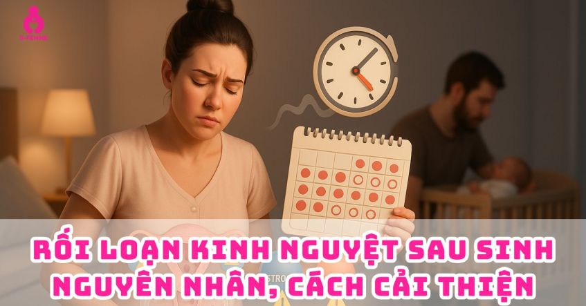 Rối loạn kinh nguyệt sau sinh: Nguyên nhân và cách cải thiện