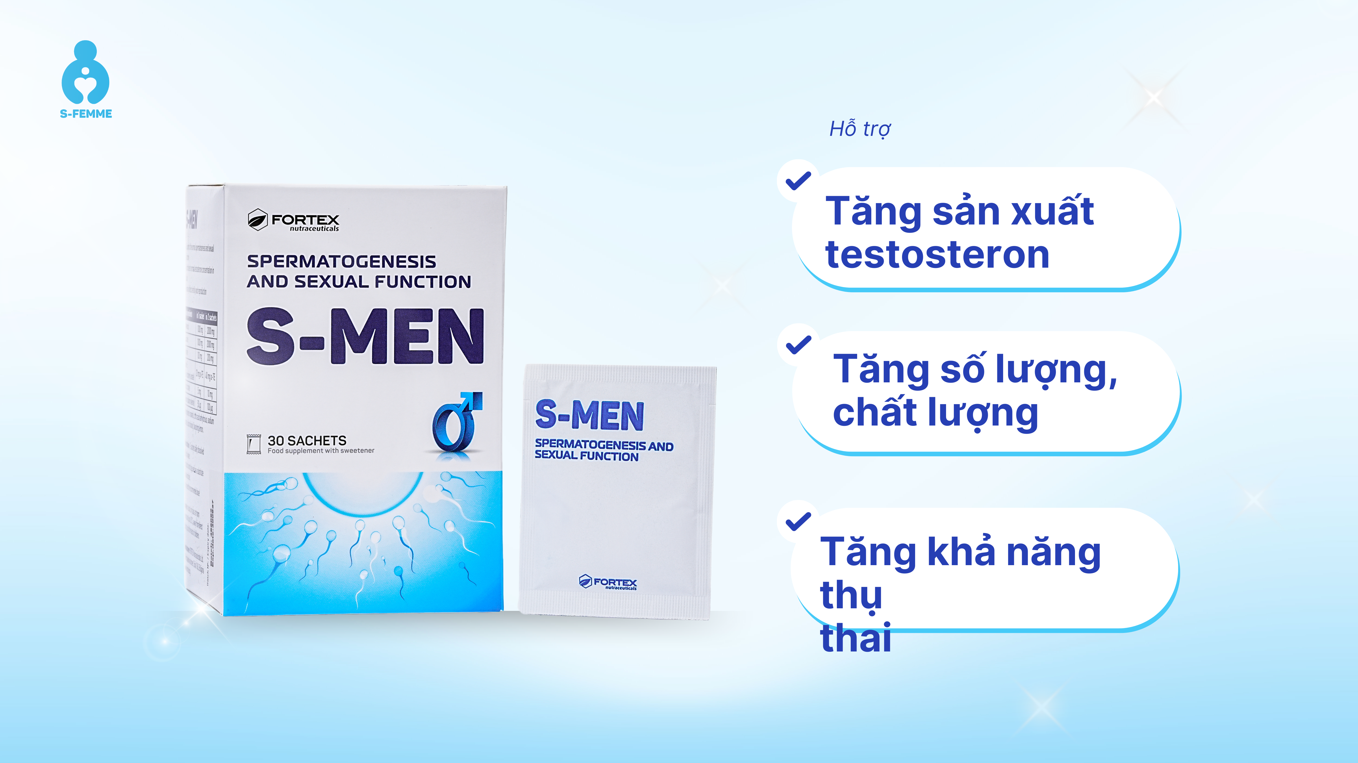 S-men giúp cải thiện tt yêu
