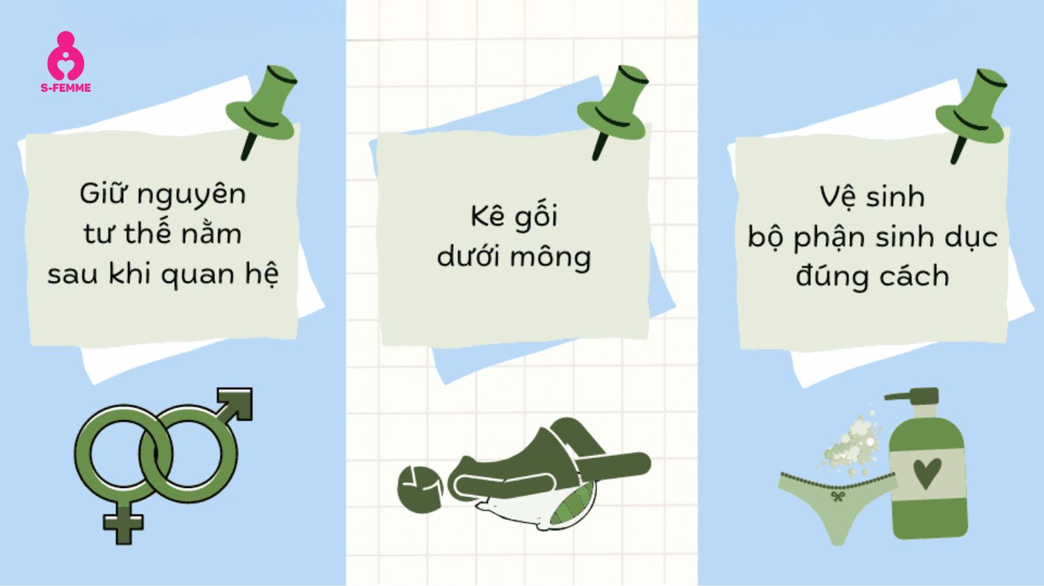 3 Tips tăng khả năng thụ thai sau khi quan hệ