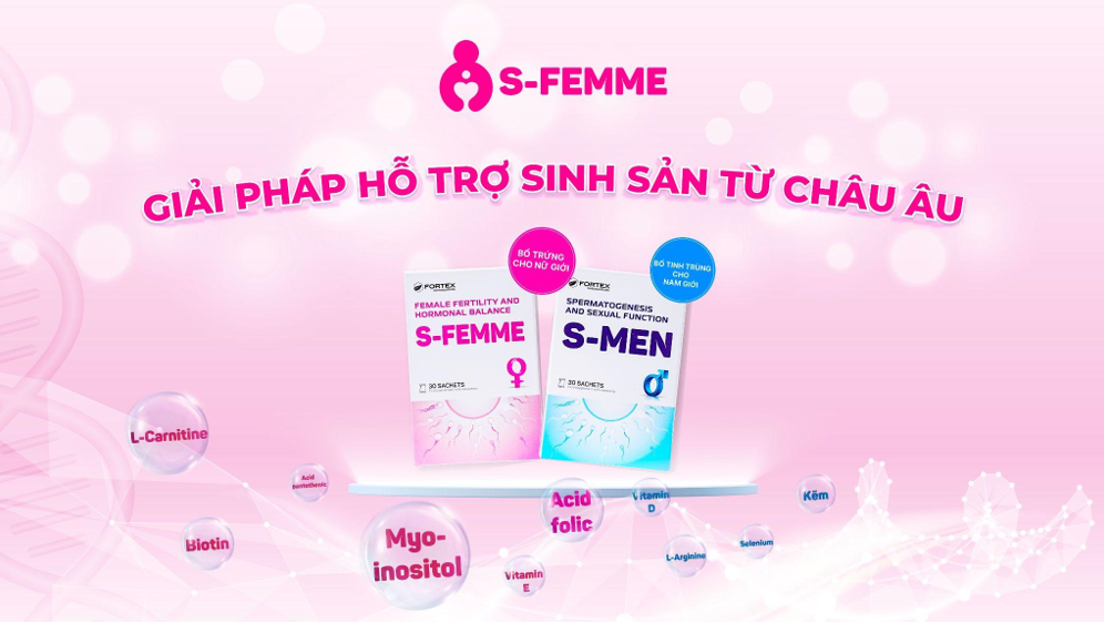 Bo S-Femme giai phap ho tro sinh san chuan chau au