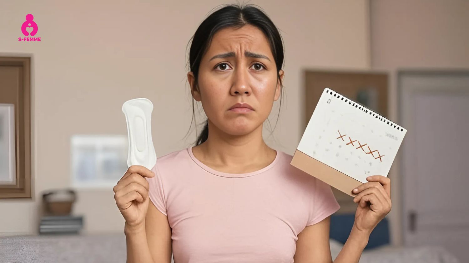 Chu kỳ kinh nguyệt không đều là một trong những dấu hiệu nhận biết vô sinh ở nữ giới