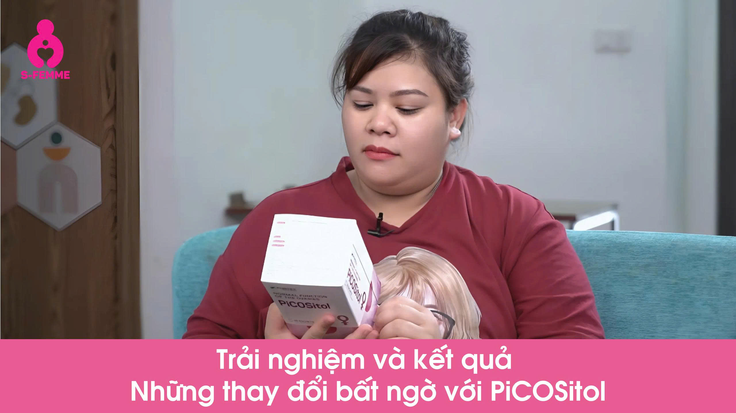 Cơ thể khỏe khoắn thoải mái, sắc mặt tươi tắn là những dấu hiệu ban đầu mà chị cảm nhận được