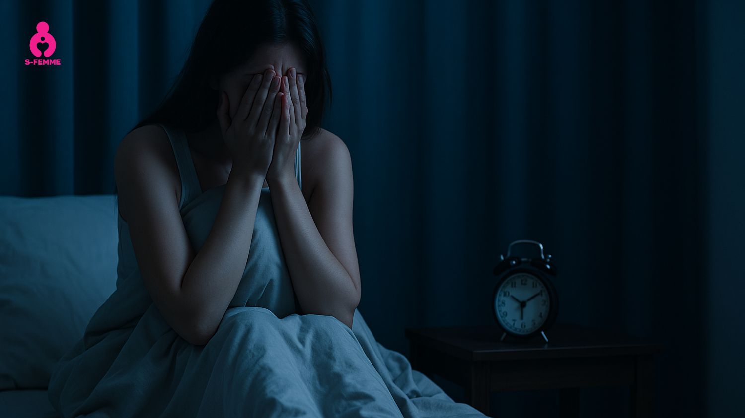 Mất ngủ là nguyên nhân gây rối loạn kinh nguyệt tiền mãn kinh