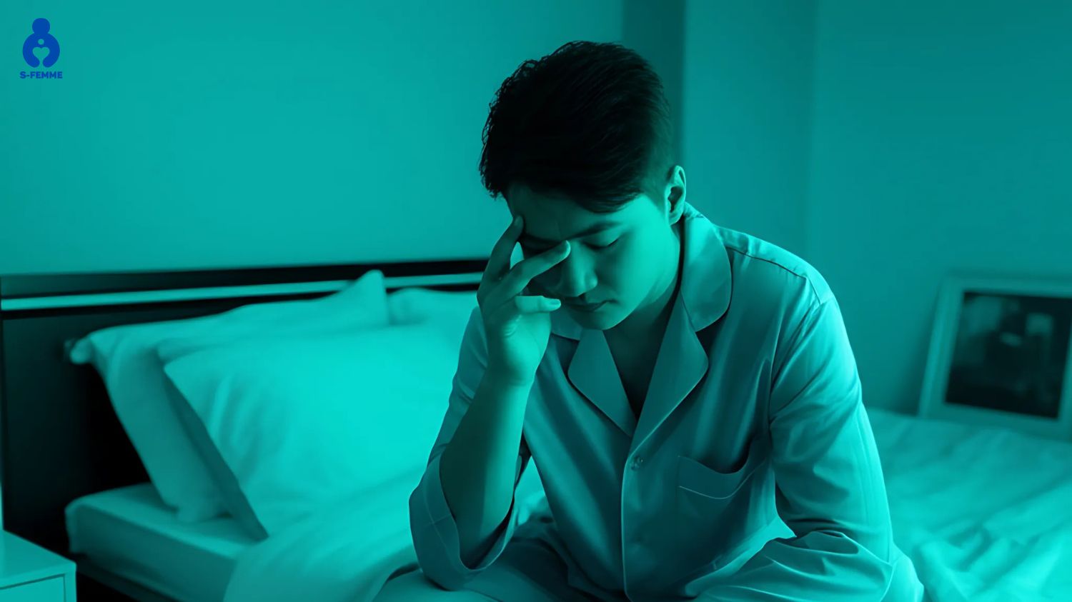 Thiếu ngủ hoặc làm việc quá sức là một trong những nguyên nhân dẫn đến tình trạng tinh trùng yếu