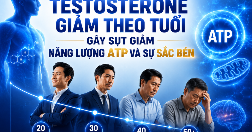 Testosterone Giảm Theo Tuổi: Tín Hiệu Cảnh Báo 