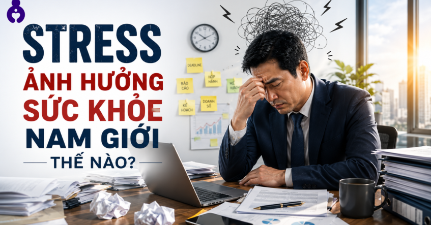 Stress Áp Lực Công Việc Ảnh Hưởng Sức Khỏe Nam: Giải Mã Y Khoa