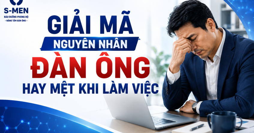 Đàn Ông Hay Mệt Khi Làm Việc: Giải Mã Khủng Hoảng Năng Lượng