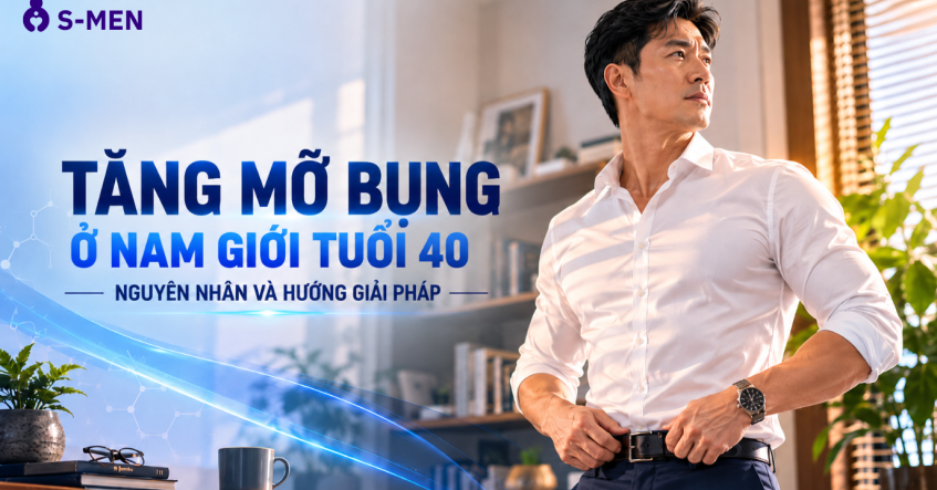 Tăng Mỡ Bụng Ở Nam Giới Tuổi 40: Dáu Hiệu Báo Động Tình Trạng Kháng Insulin